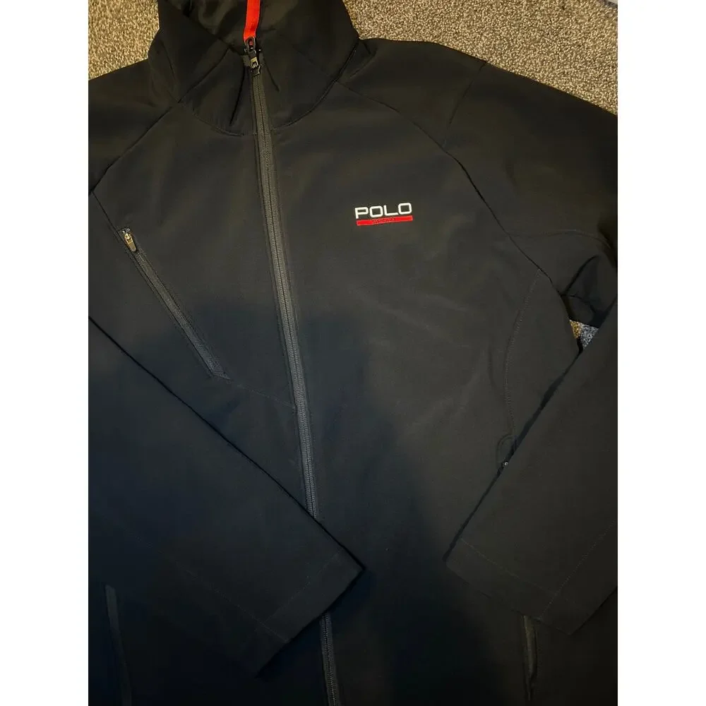 Men’s polo sport jacket size large
